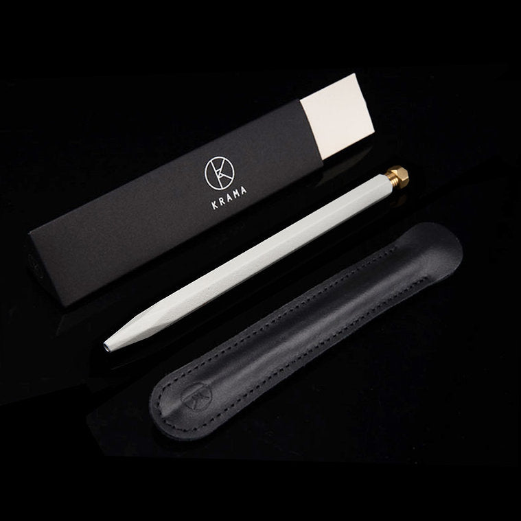 KRAMA | ROLLER BALL PEN - WHITE