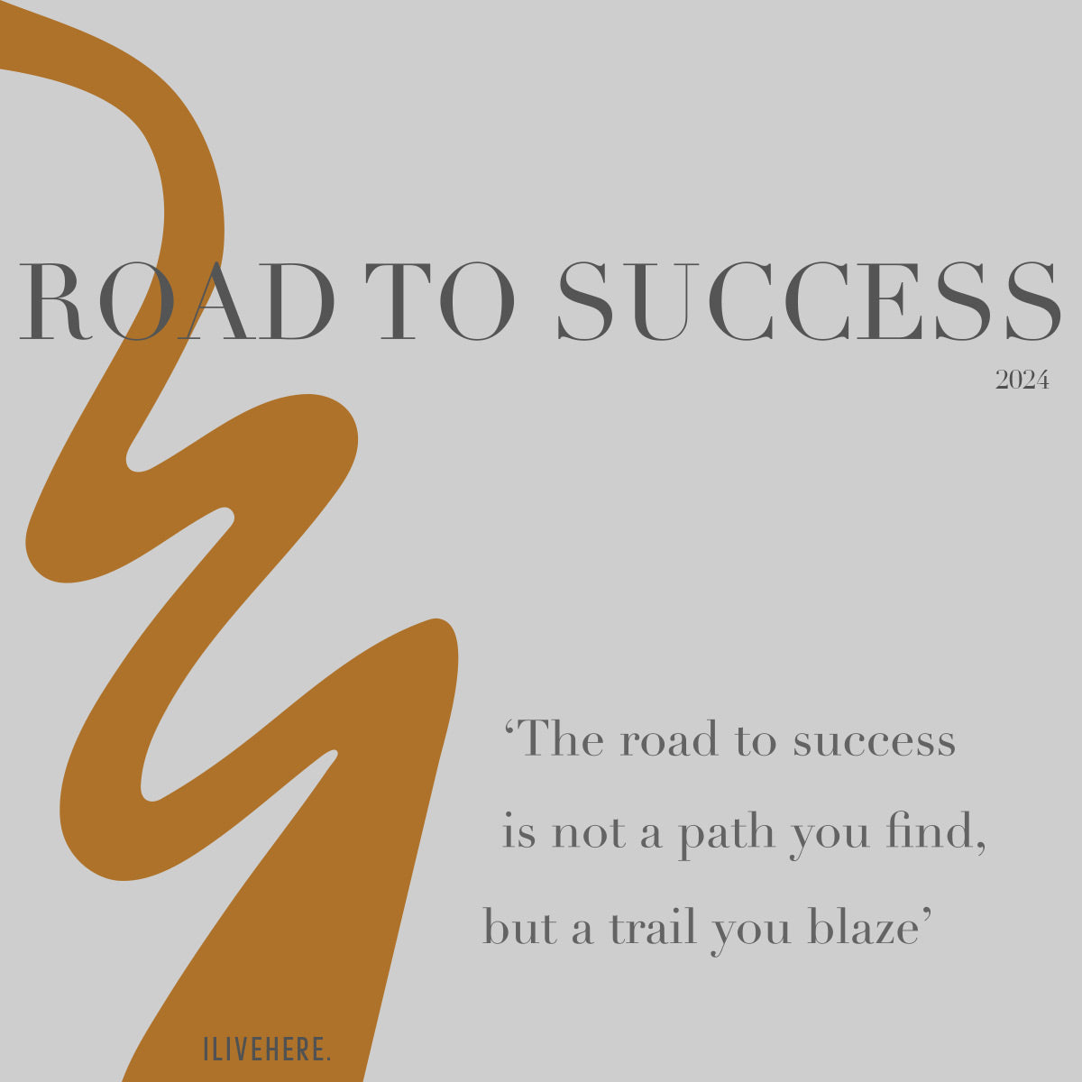 ROAD TO SUCCESS NECKLACE