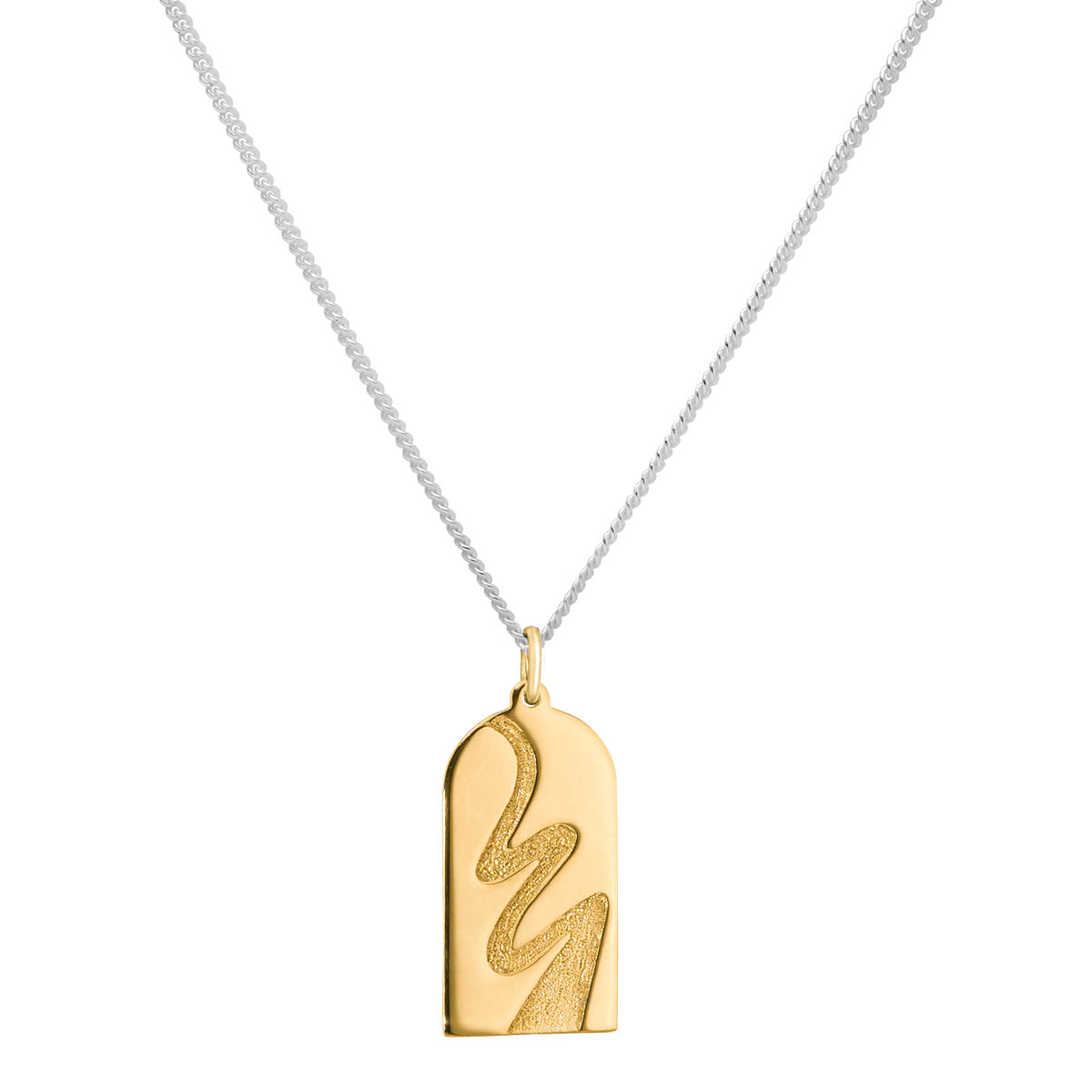 ROAD TO SUCCESS NECKLACE GOLD PLATED