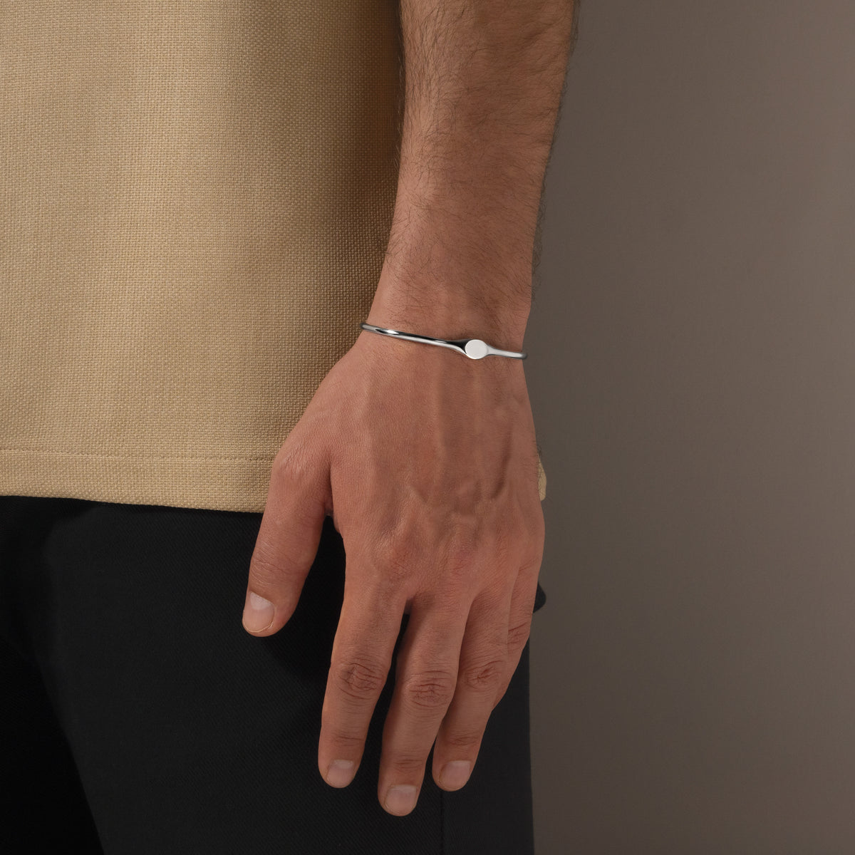 SIGNET CUFF BRACELET